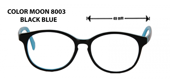COLOR MOON 8003 BLACK BLUE